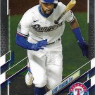 Leody Taveras 2021 Topps Chrome Rookie #146 Texas Rangers Baseball Card