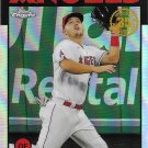 Mike Trout 2021 Topps Chrome 1986 Design #86BC-2 Los Angeles Angels Baseball Card Mike Trout 2021 Topps Chrome 1986 Design #86BC-2 Los Angeles Angels Baseball Card