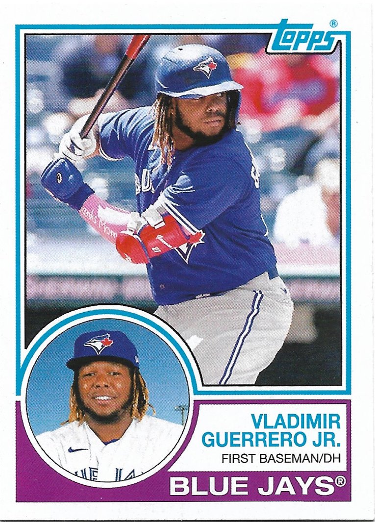 Vladimir Guerrero Jr. 2021 Topps Archives #164 Toronto Blue Jays Baseball  Card