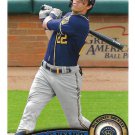 Christian Yelich 2021 Topps Archives #258 Milwaukee Brewers Baseball Card