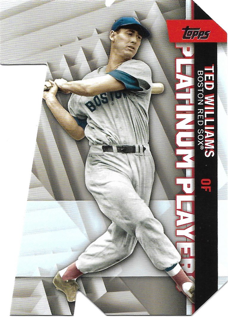 Ted Williams 2021 Topps Platinum Players Die-Cut #PDC-27 Boston Red Sox Baseball  Card