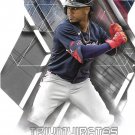 Ozzie Albies 2021 Topps Stadium Club Triumvirates #T-6 Atlanta Braves Baseball Card Ozzie Albies 2021 Topps Stadium Club Triumvirates #T-6 Atlanta Braves Baseball Card