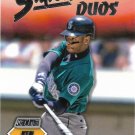 Ken Griffey Jr. Randy Johnson 2021 Topps Stadium Club Superstar Duos #SD-14 Mariners Baseball Card Ken Griffey Jr. Randy Johnson 2021 Topps Stadium Club Superstar Duos #SD-14 Mariners Baseball Card
