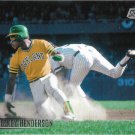 Rickey Henderson 2021 Topps Stadium Club #235 Oakland Athletics Baseball Card