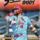 Yadier Molina, Paul Goldscmidt 2021 Topps Stadium Club Superstar Duos #SD-5 Cardinals Baseball Card