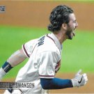 Dansby Swanson 2021 Topps Stadium Club #207 Atlanta Braves Baseball Card