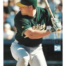 Troy Neel 1995 Bazooka #29 Oakland Athletics Baseball Card
