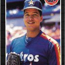 Juan Agosto 1989 Donruss #354 Houston Astros Baseball Card