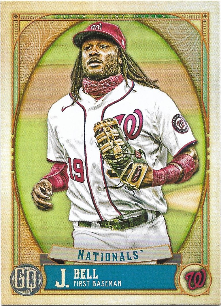 Jackie Bradley Jr. 2021 Topps Gypsy Queen #95 Milwaukee Brewers