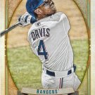Khris Davis 2021 Topps Gypsy Queen #43 Texas Rangers Baseball Card