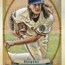 Josh Hader 2021 Topps Gypsy Queen #186 Milwaukee Brewers Baseball Card Josh Hader 2021 Topps Gypsy Queen #186 Milwaukee Brewers Baseball Card