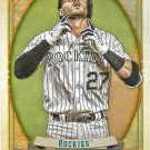 Trevor Story 2021 Topps Gypsy Queen #256 Colorado Rockies Baseball Card