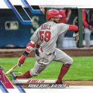 Jo Adell 2021 Topps Update Rookie Debut #US44 Los Angeles Angels Baseball Card