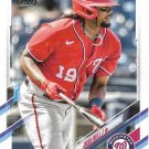 Josh Bell 2021 Topps Update #US50 Washington Nationals Baseball Card