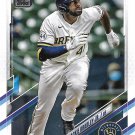 Jackie Bradley Jr. 2021 Topps Update #US111 Milwaukee Brewers Baseball Card