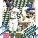 J.P. Crawford, Taylor Trammell 2021 Topps Update #US144 Seattle Mariners Baseball Card J.P. Crawford, Taylor Trammell 2021 Topps Update #US144 Seattle Mariners Baseball Card