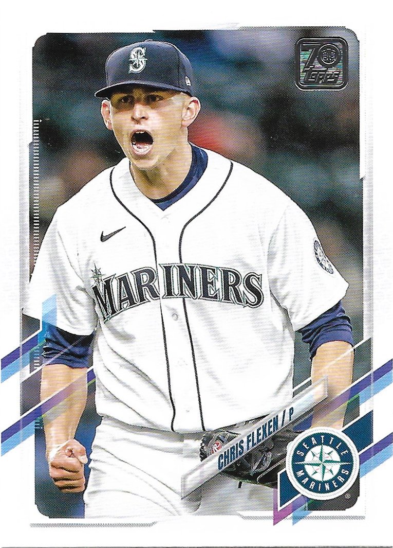 Chris Flexen 2021 Topps Update #US206 Seattle Mariners Baseball Card
