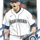 Chris Flexen 2021 Topps Update #US206 Seattle Mariners Baseball Card