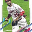 Dexter Fowler 2021 Topps Update #US130 Los Angeles Angels Baseball Card