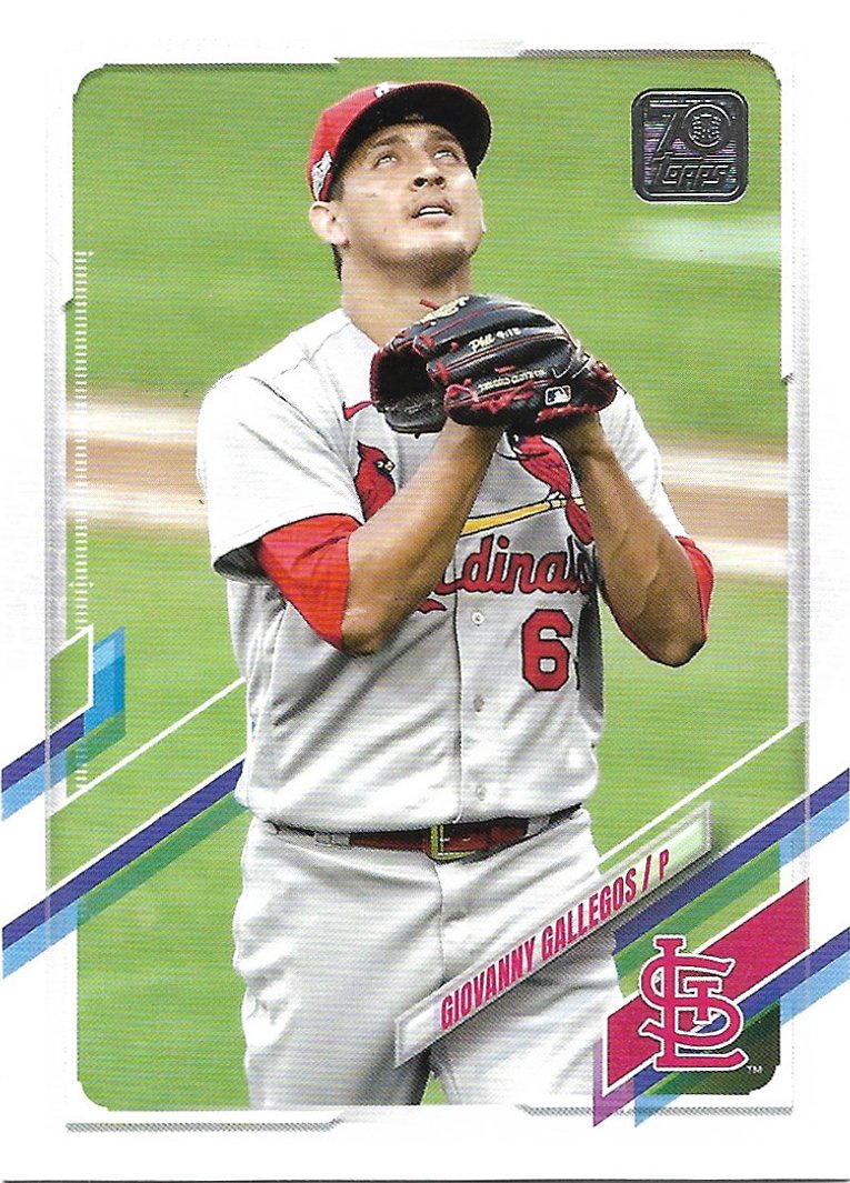 Luis Garcia 2021 Topps Update Rookie Debut #US261 Washington Nationals  Baseball Card