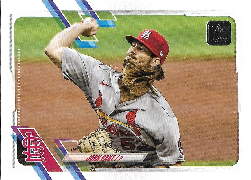 John Gant 2021 Topps Update #US263 St. Louis Cardinals Baseball Card