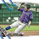 Garrett Hampson 2021 Topps Update #US151 Colorado Rockies Baseball Card