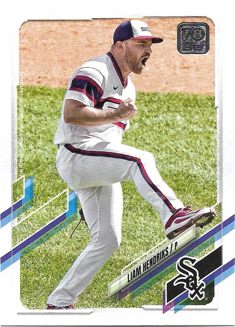 Liam Hendriks 2021 Topps Update #US314 Chicago White Sox Baseball Card