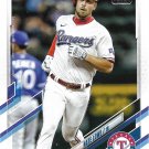 Nate Lowe 2021 Topps Update #US136 Texas Rangers Baseball Card