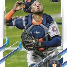 Martin Maldonado 2021 Topps Update #US49 Houston Astros Baseball Card