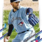 David Phelps 2021 Topps Update #US179 Toronto Blue Jays Baseball Card David Phelps 2021 Topps Update #US179 Toronto Blue Jays Baseball Card