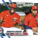 Miguel Sano, Byron Buxton 2021 Topps Update #US248 Minnesota Twins Baseball Card