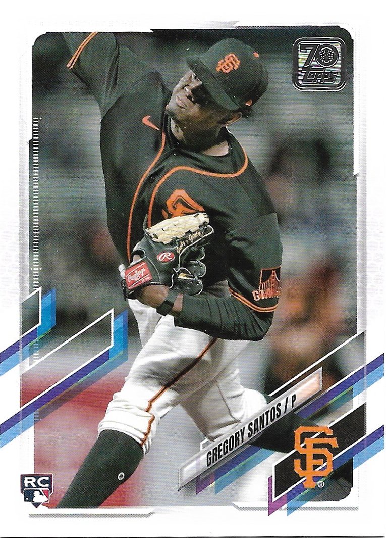 2021 Topps Update Magneuris Sierra #US98 Miami Marlins Baseball