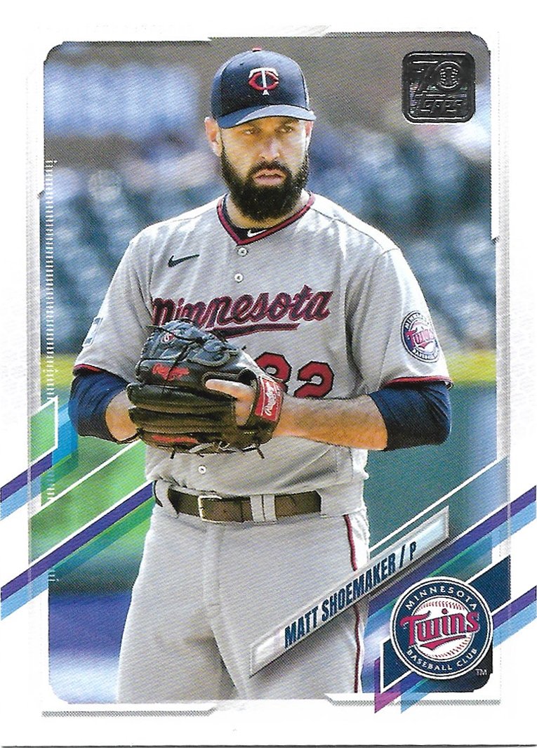 Matt Shoemaker 2021 Topps Update #US239 Minnesota Twins Baseball Card