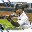 Magneuris Sierra 2021 Topps Update #US98 Miami Marlins Baseball Card