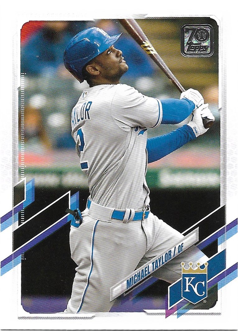 Michael Taylor 2021 Topps Update #US216 Kansas City Royals Baseball Card