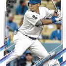 Yoshi Tsutsugo 2021 Topps Update #US54 Los Angeles Dodgers Baseball Card