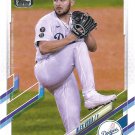 Alex Vesia 2021 Topps Update Rookie #US70 Los Angeles Dodgers Baseball Card