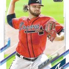 Bryce Wilson 2021 Topps Update #US91 Atlanta Braves Baseball Card