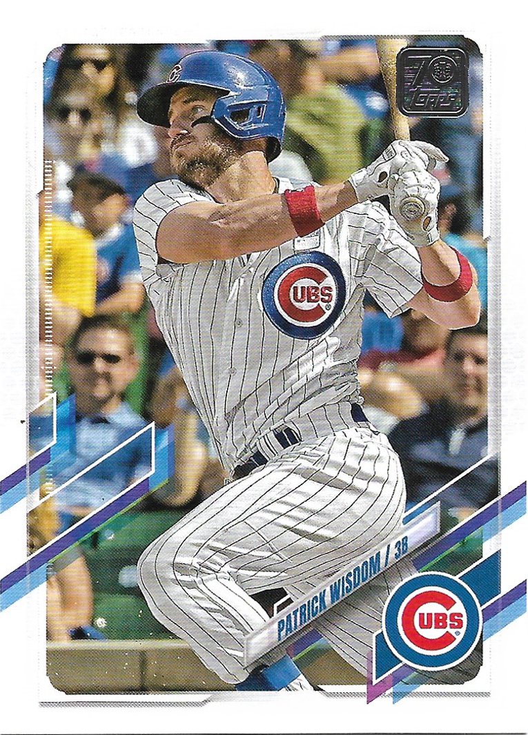 Patrick Wisdom 2021 Topps Update #US316 Chicago Cubs Baseball Card