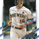 Kolten Wong 2021 Topps Update #US110 Milwaukee Brewers Baseball Card