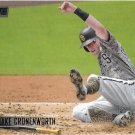 Jake Cronenworth 2021 Topps Stadium Club Black Foil Rookie #181 San Diego Padres Baseball Card