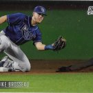 Mike Brosseau 2021 Topps Stadium Club Chrome #171 Tampa Bay Rays Baseball Card