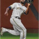 Lorenzo Cain 2021 Topps Stadium Club Chrome #261 Milwaukee Brewers Baseball Card