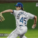 Brent Honeywell Jr. 2021 Topps Stadium Club Chrome Rookie #346 Tampa Bay Rays Baseball Card