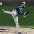Freddy Peralta 2021 Topps Stadium Club Chrome #384 Millwaukee Brewers Baseball Card
