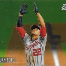 Juan Soto 2021 Topps Stadium Club Chrome #220 Washington Nationals Baseball Card