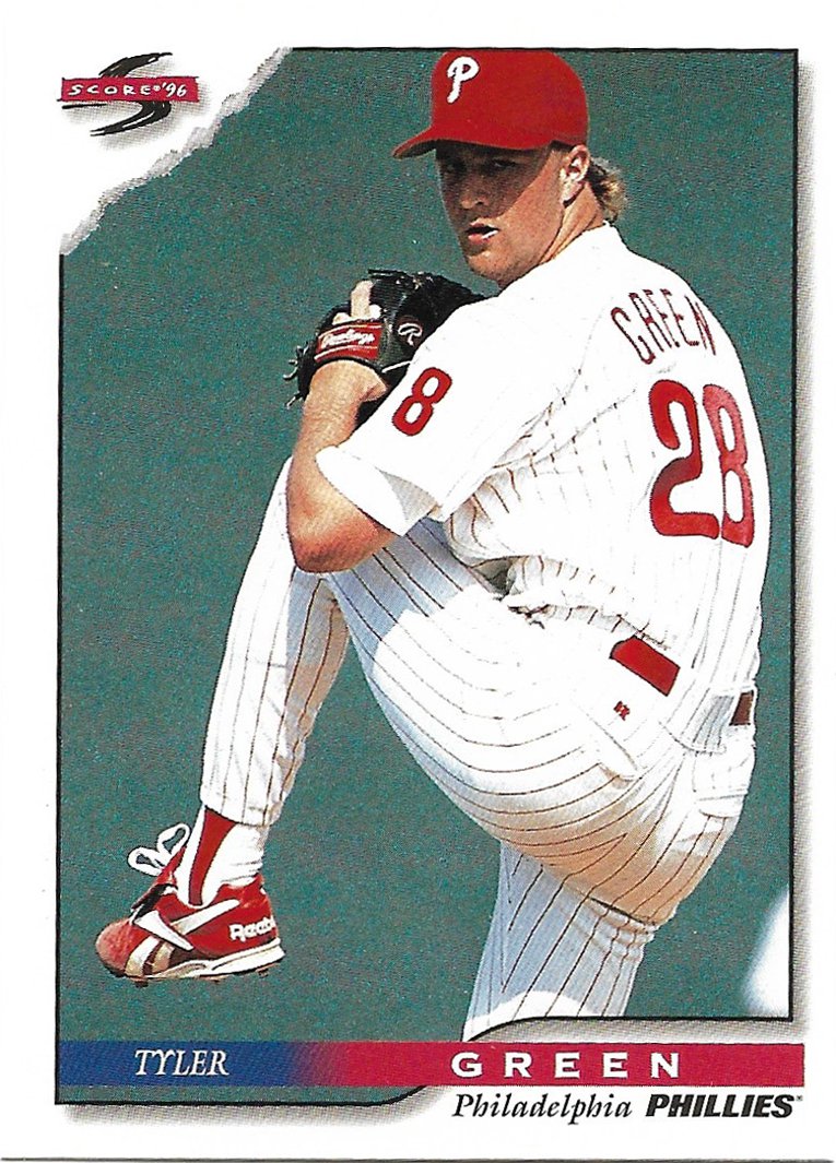 Tyler Green 1996 Score #42 Philadelphia Phillies Baseball Card