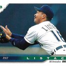 Pat Listach 1996 Score #81 Milwaukee Brewers Baseball Card