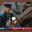 Fred McGriff 1996 Score Dugout Collection #67 Atlanta Braves Baseball Card