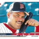 Pedro Munoz 1996 Score #87 Minnesota Twins Baseball Card